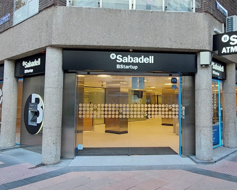 Startups participadas Banco Sabadell en stand 1